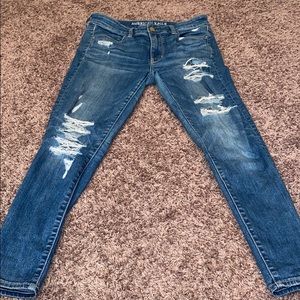 Ripped American Eagle jeans